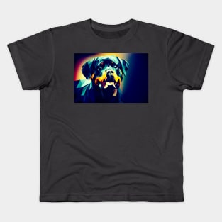 dog mask Kids T-Shirt